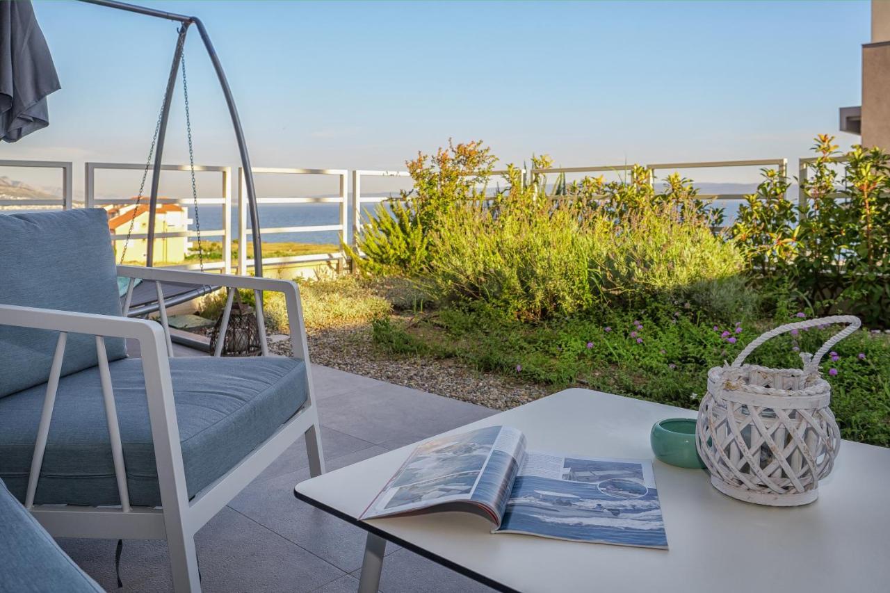 Sea View With Garden Apartment Joshua Split Bagian luar foto